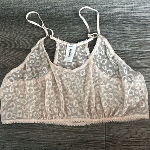 Abound Delicate Lace Bralette in Soft Pink